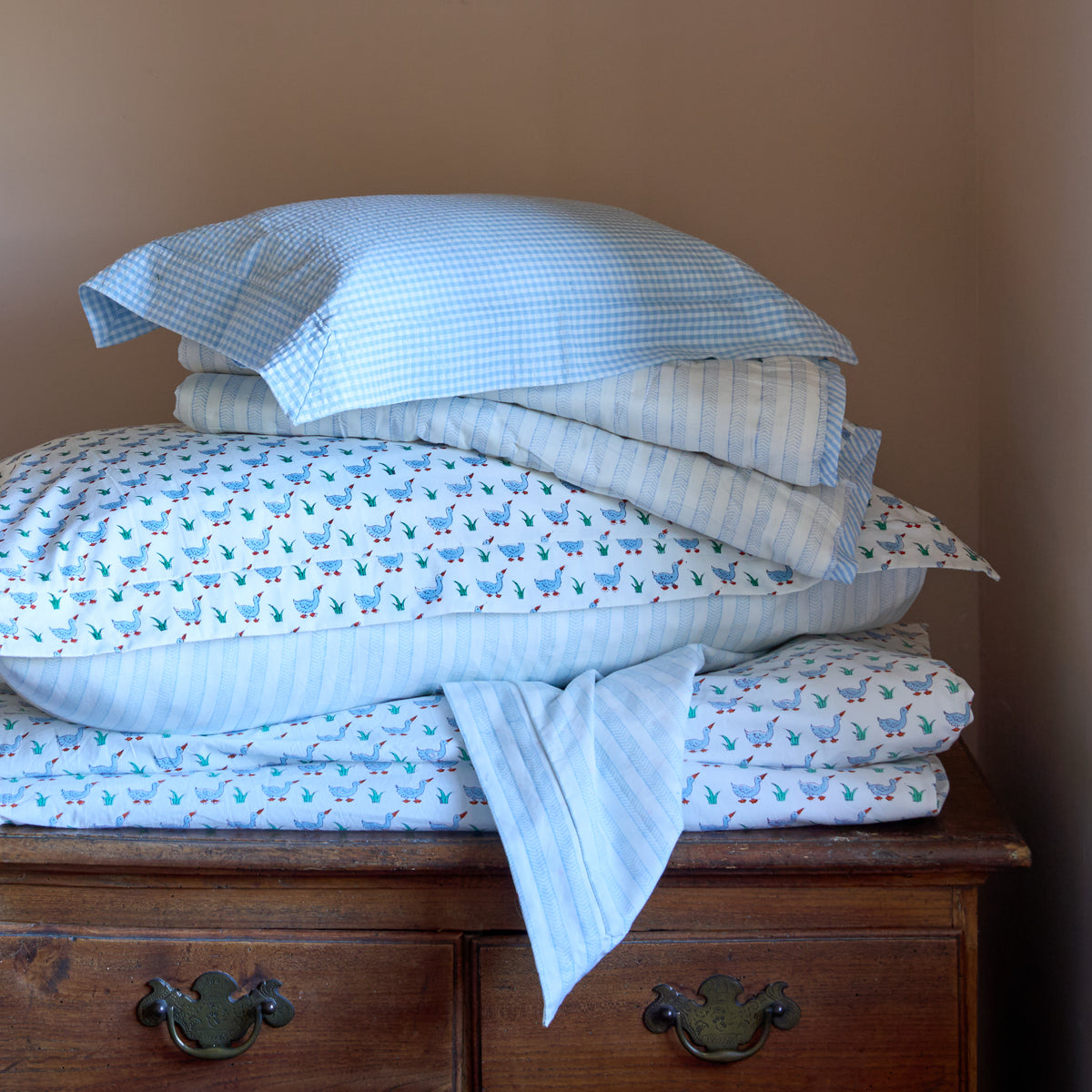 Blue Duck Duvet Cover