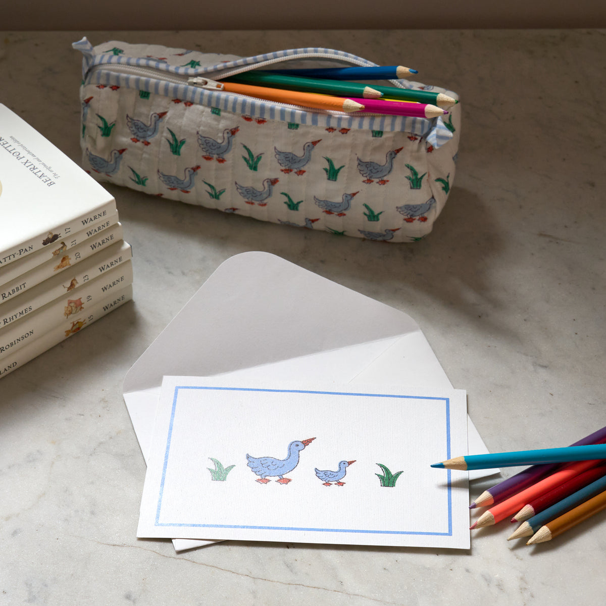 Blue Duck notelet