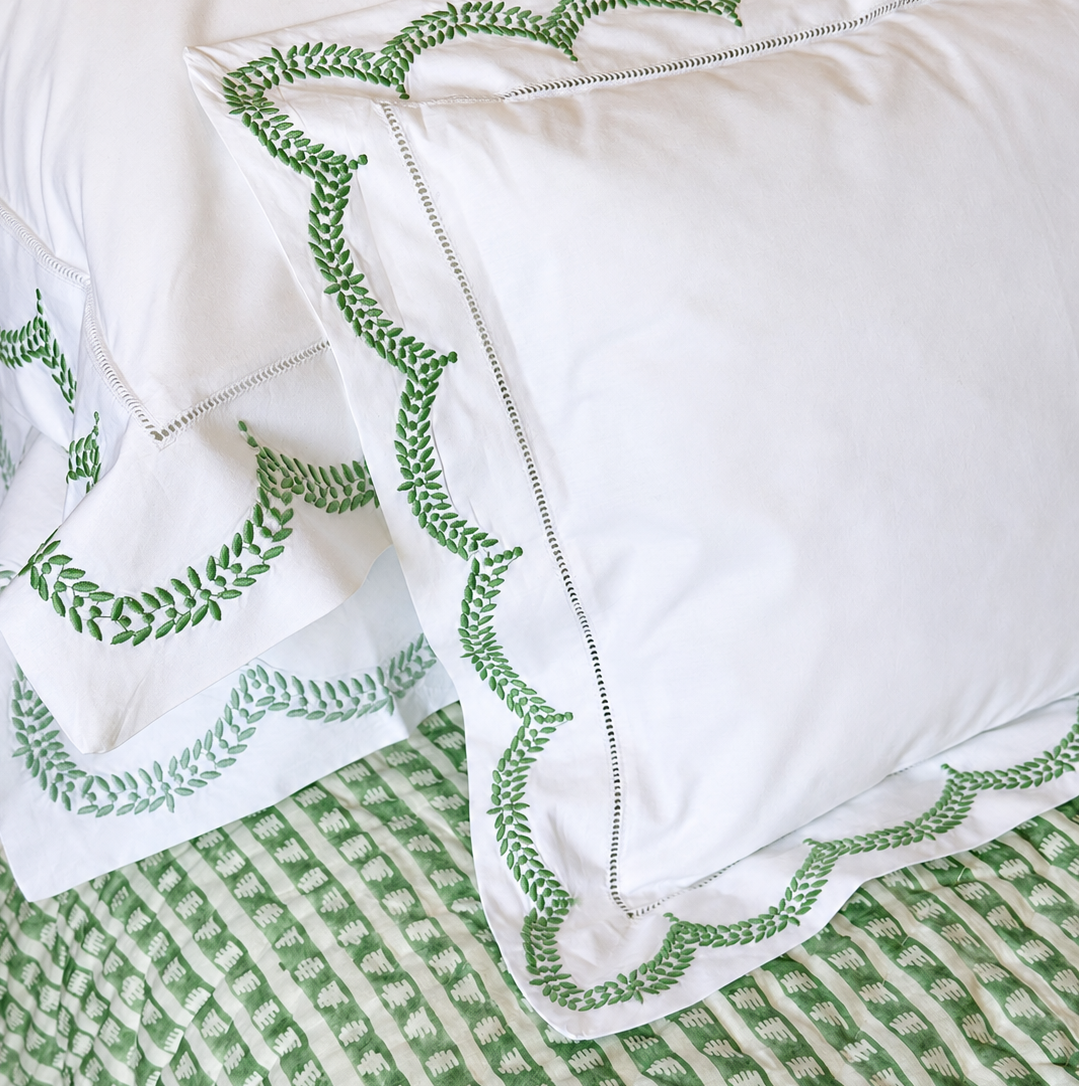 Sage Green Jemima Pillowcase