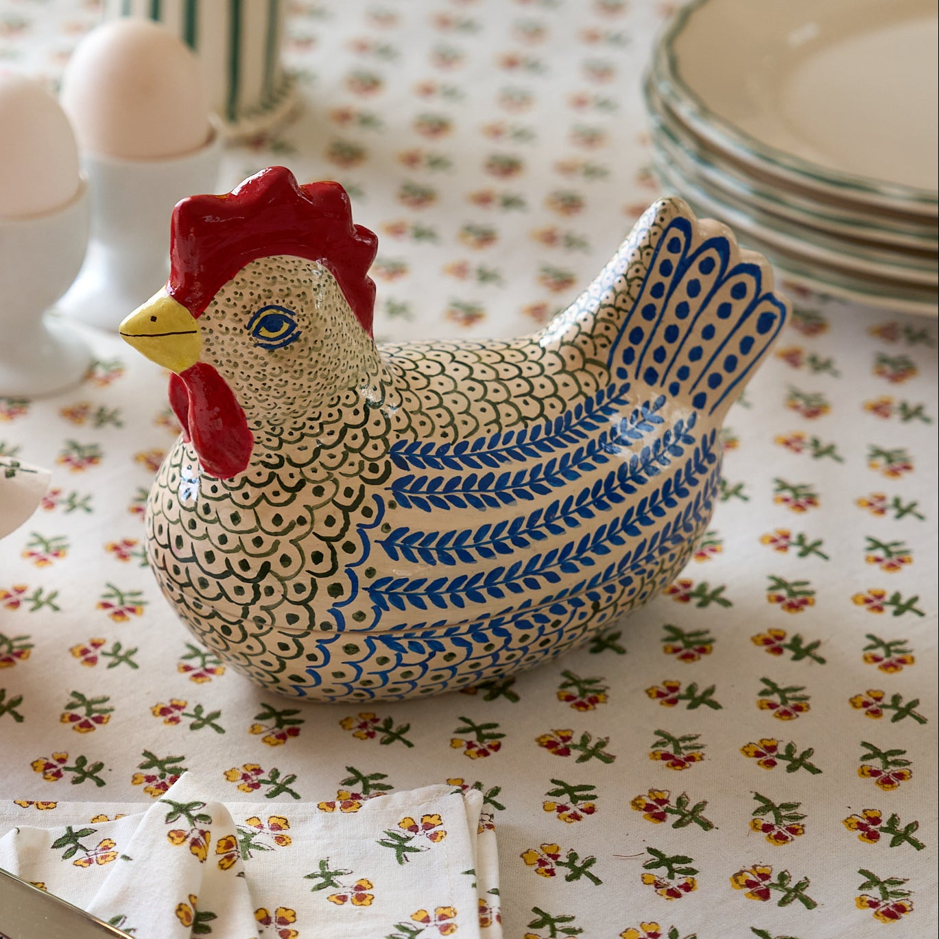 Hand Painted Chicken
