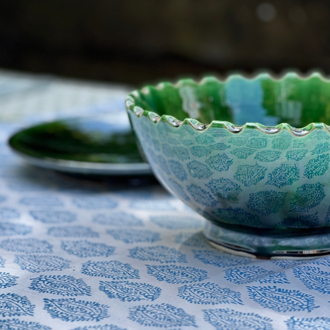 Large Green Salad Bowl