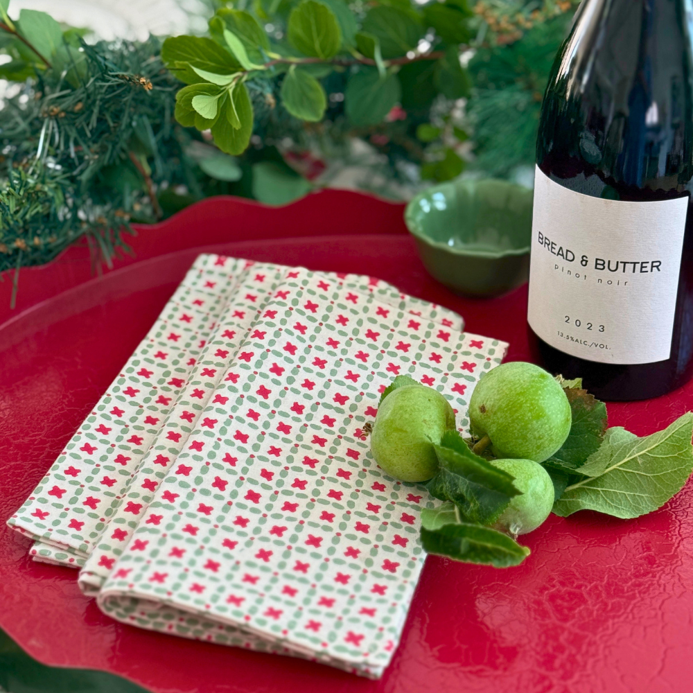 Criss Cross Napkins - Set of 4