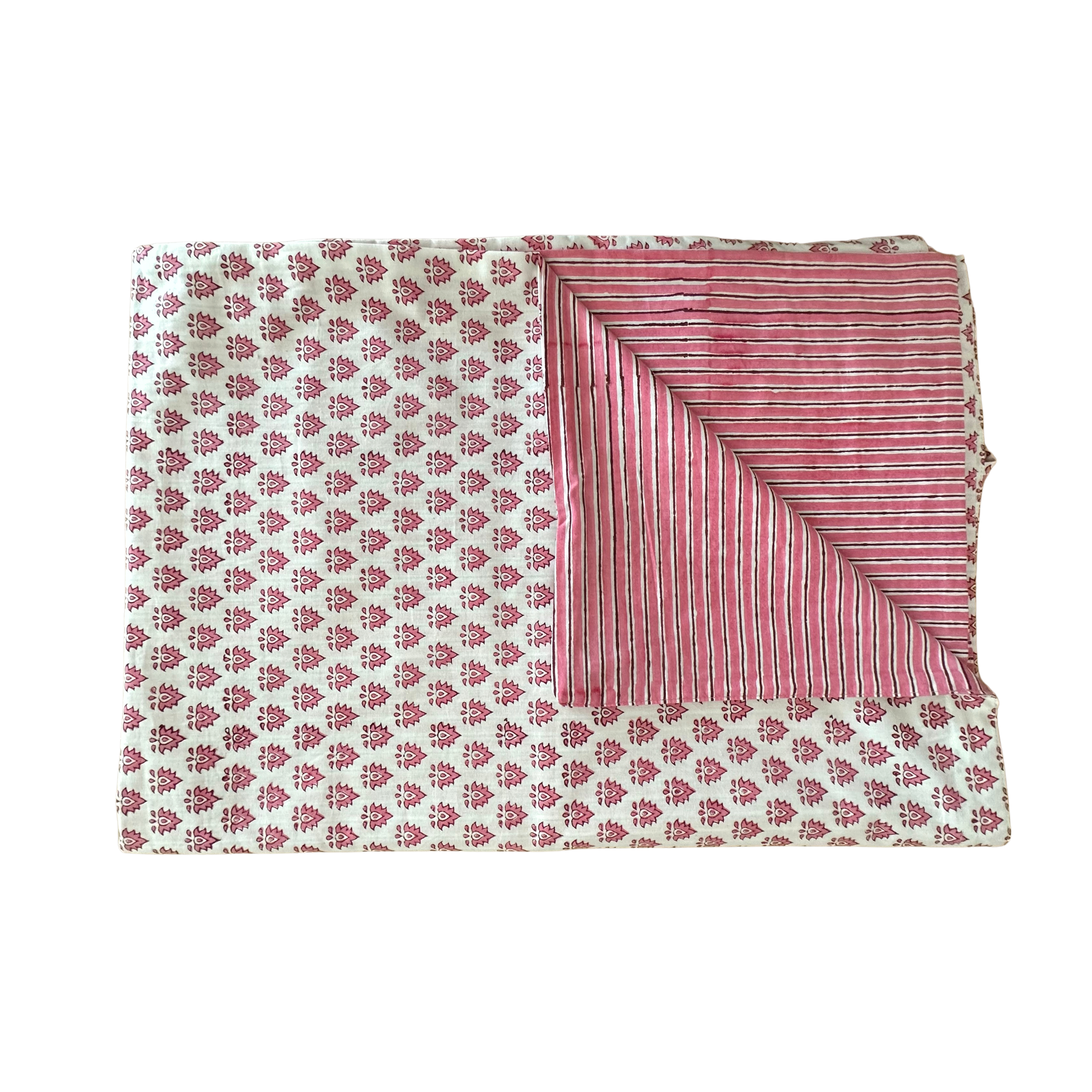 Pink Pomily Duvet Cover