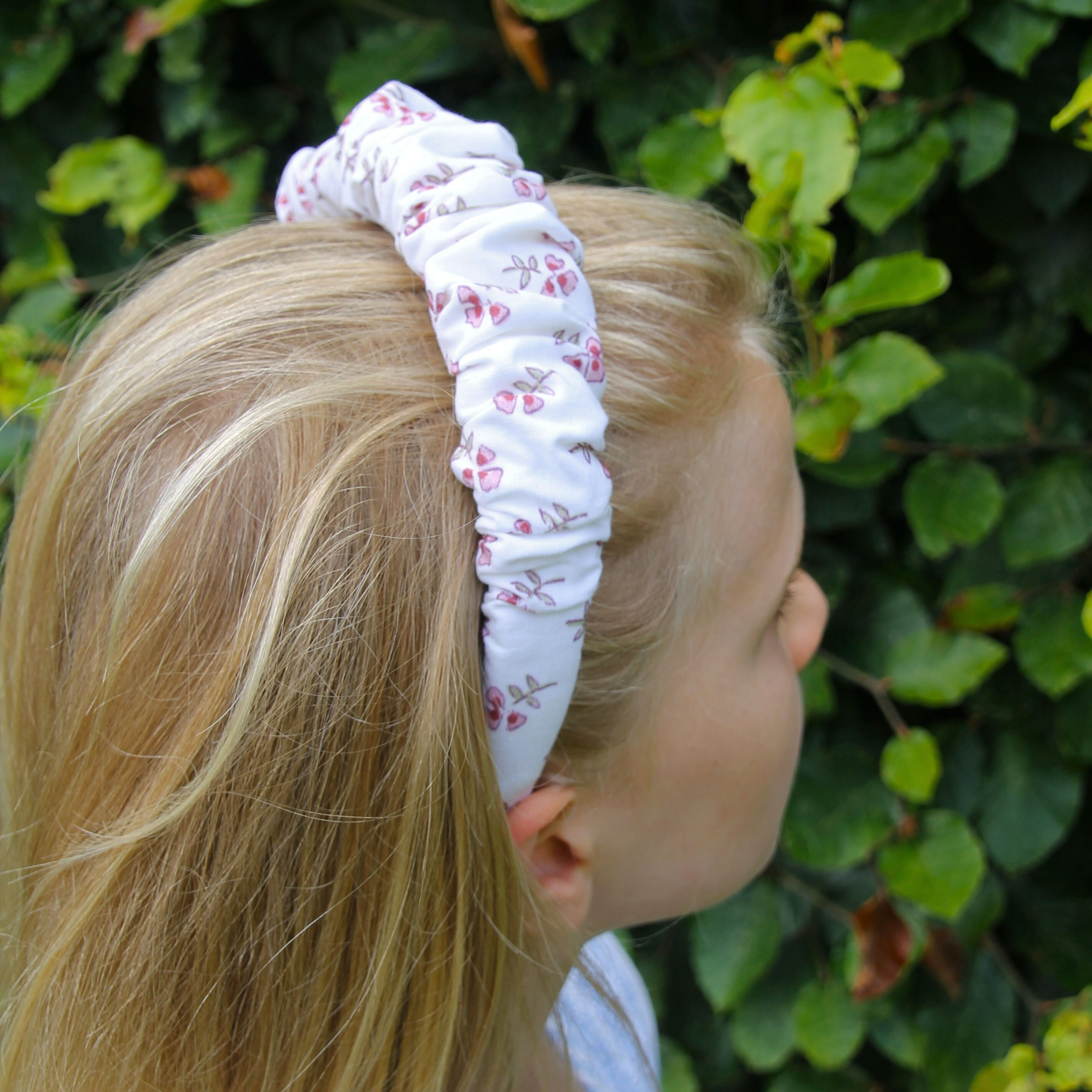 Pink Ditsy Hairband