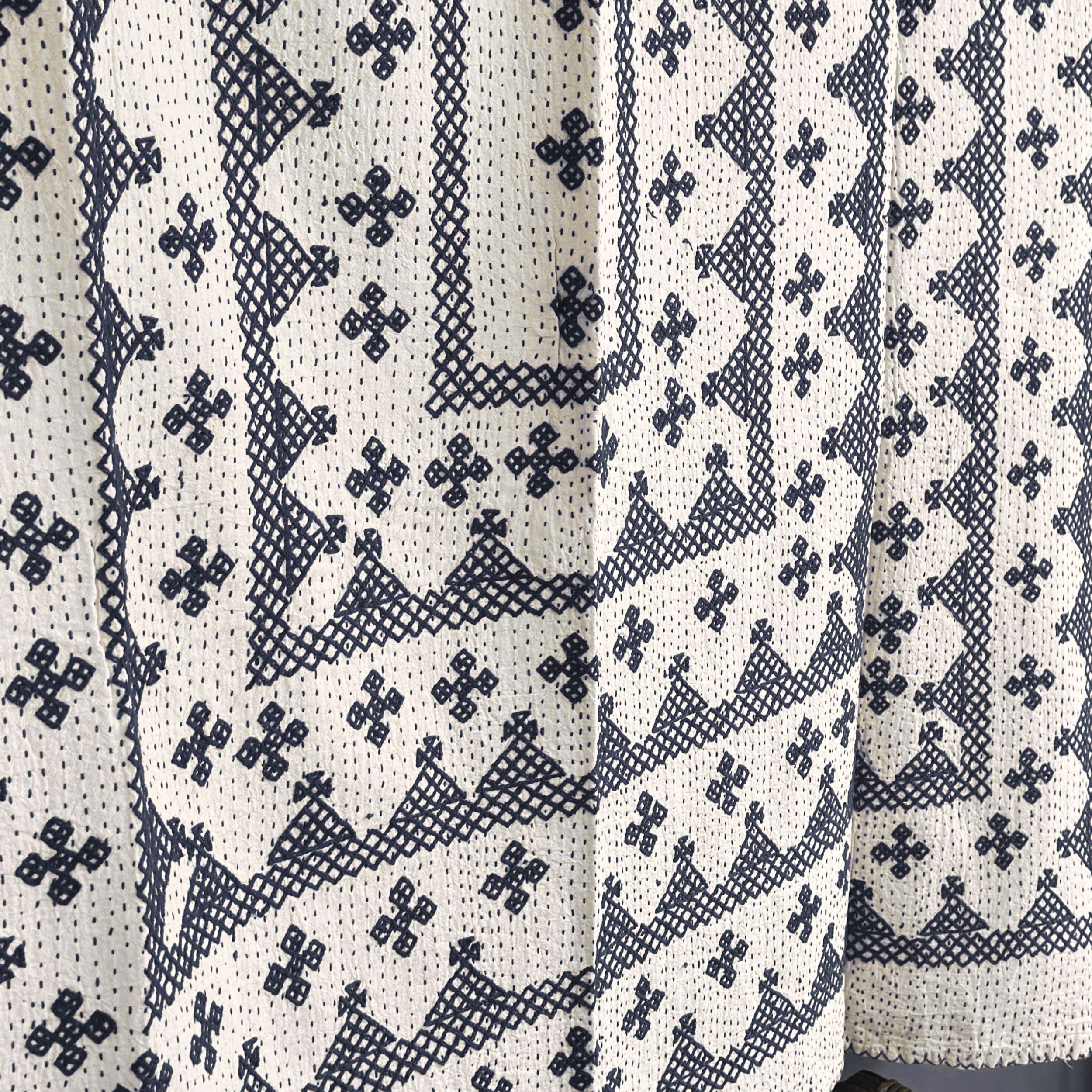 SINGLE KANTHA -  NAVY BLUE (pairs available)