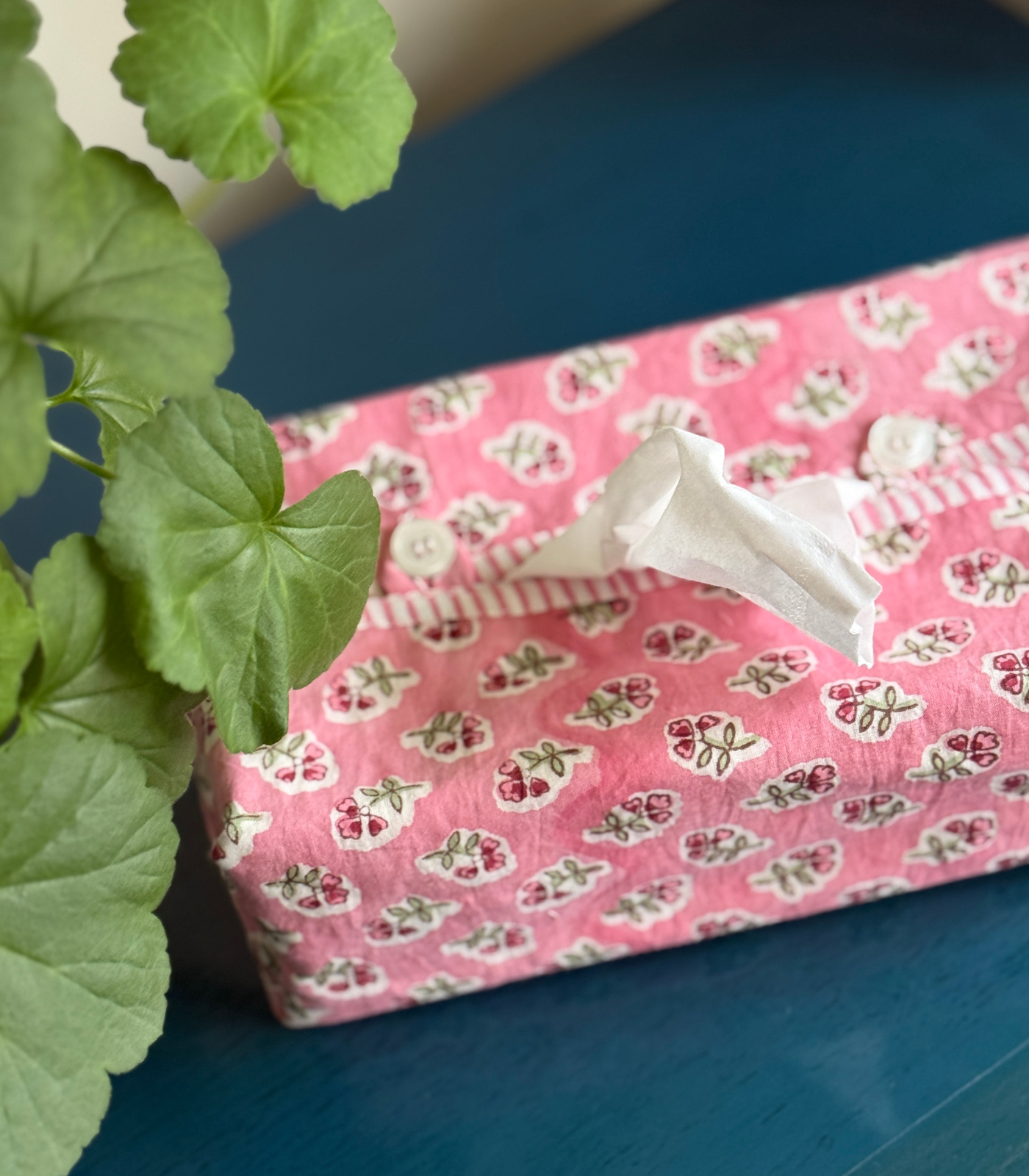 Rose Ditsy Tissue Box Cover