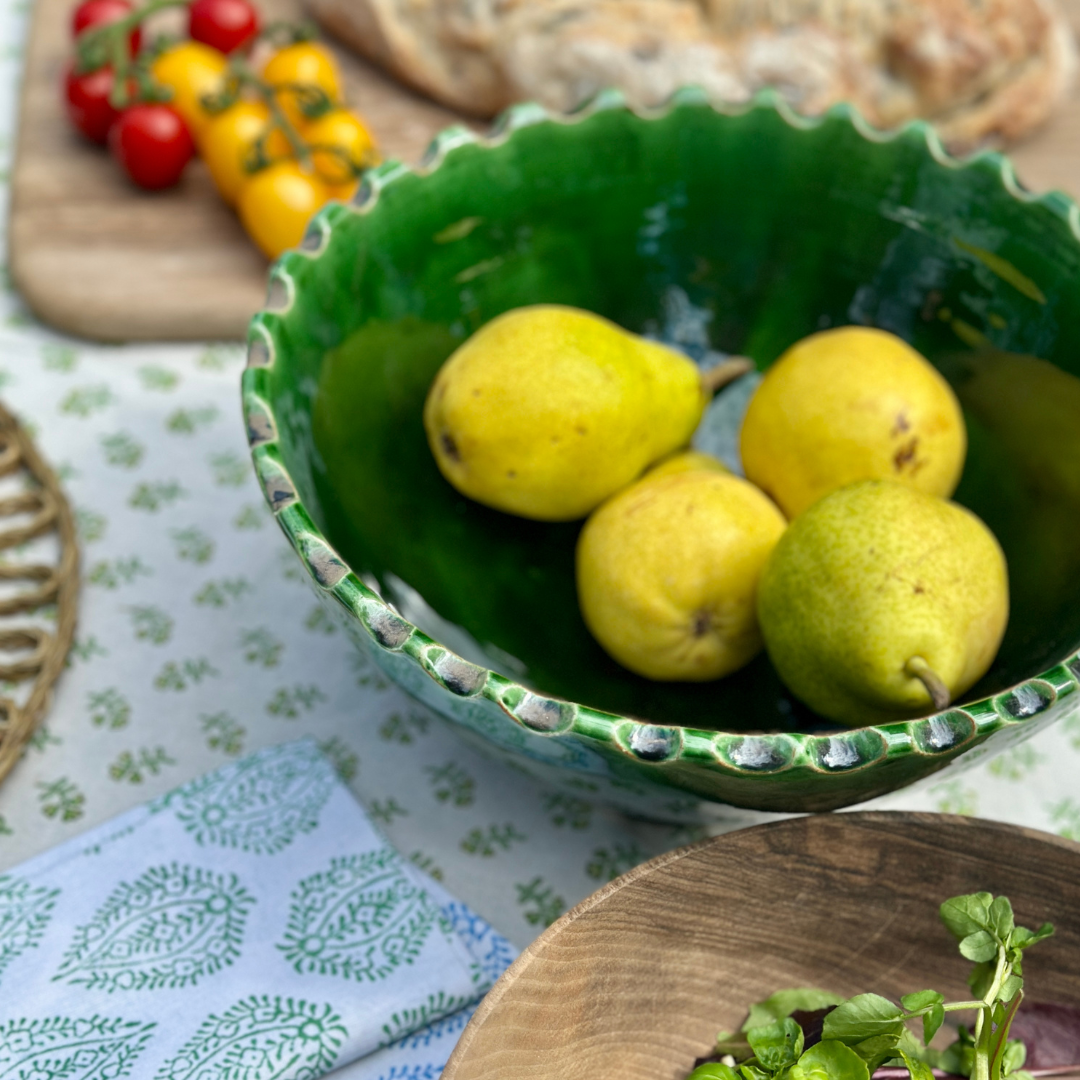 tamegroute green salad bowl