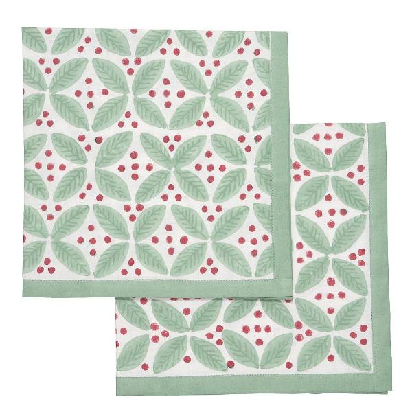 Red Berry Napkin - Set of 4