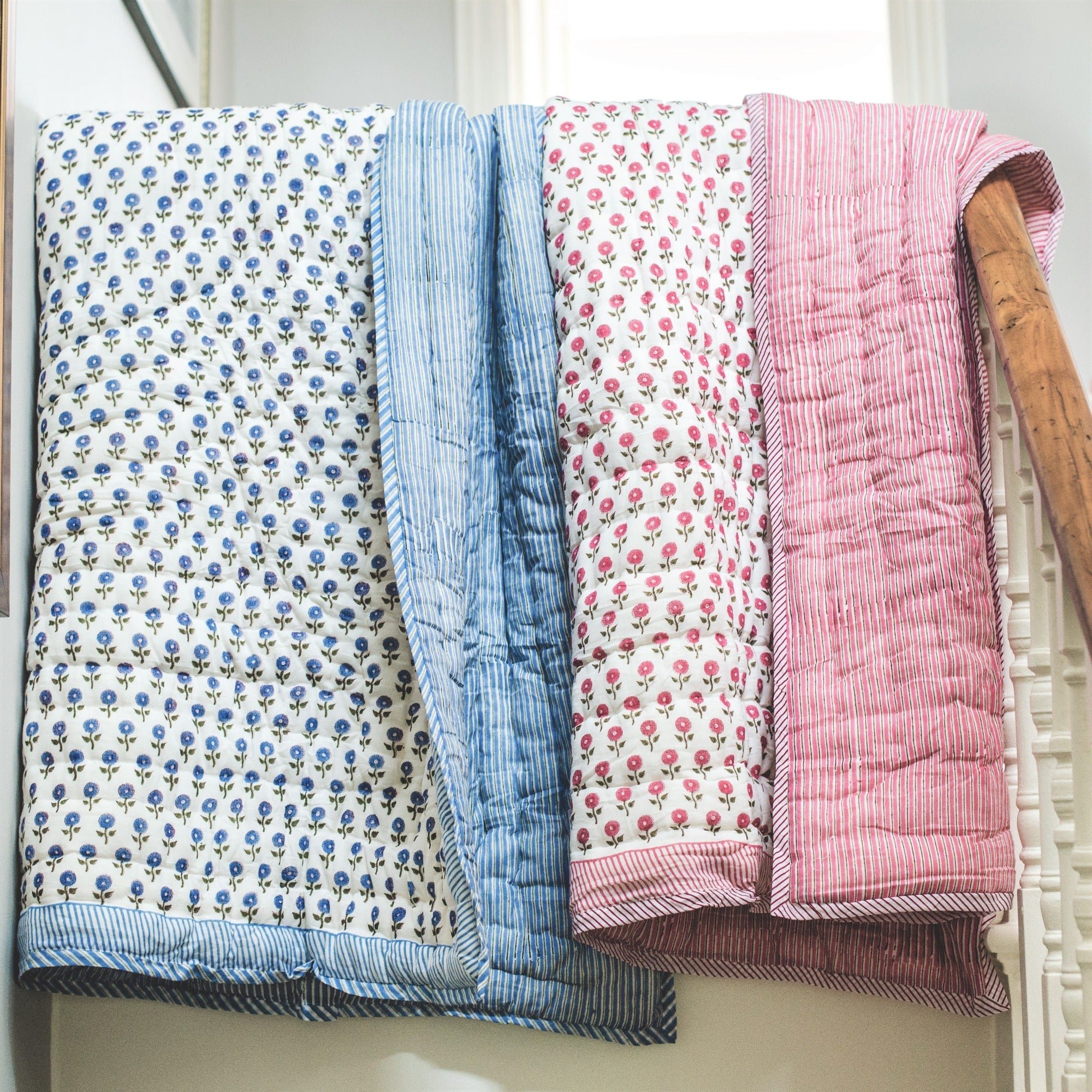Pink Daisy Quilt