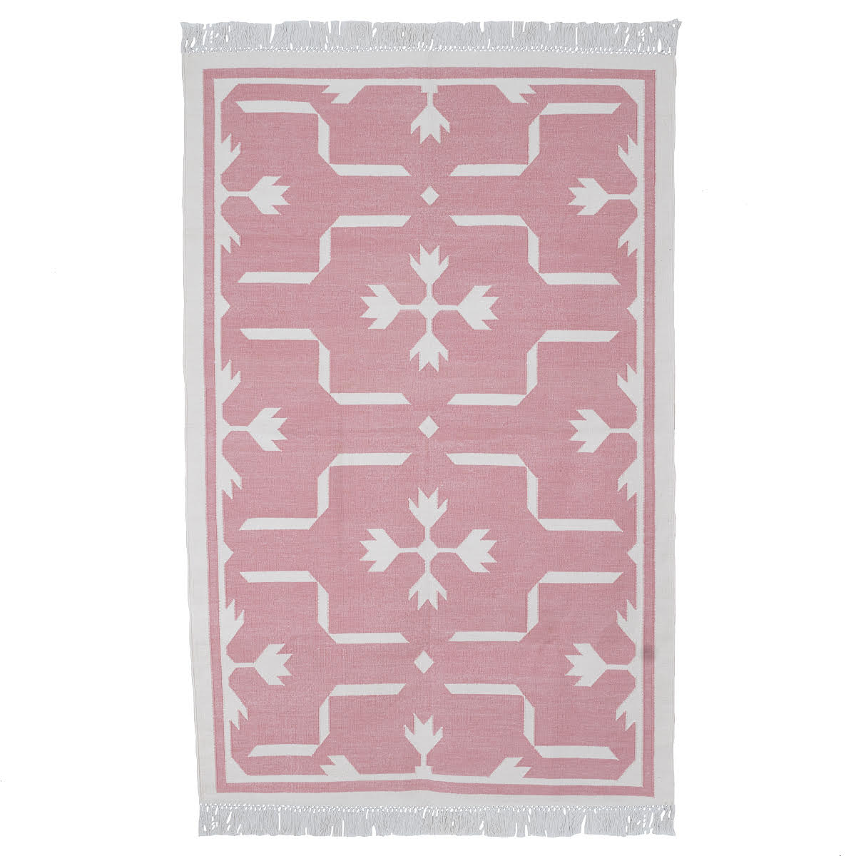 Pink Floral Rug