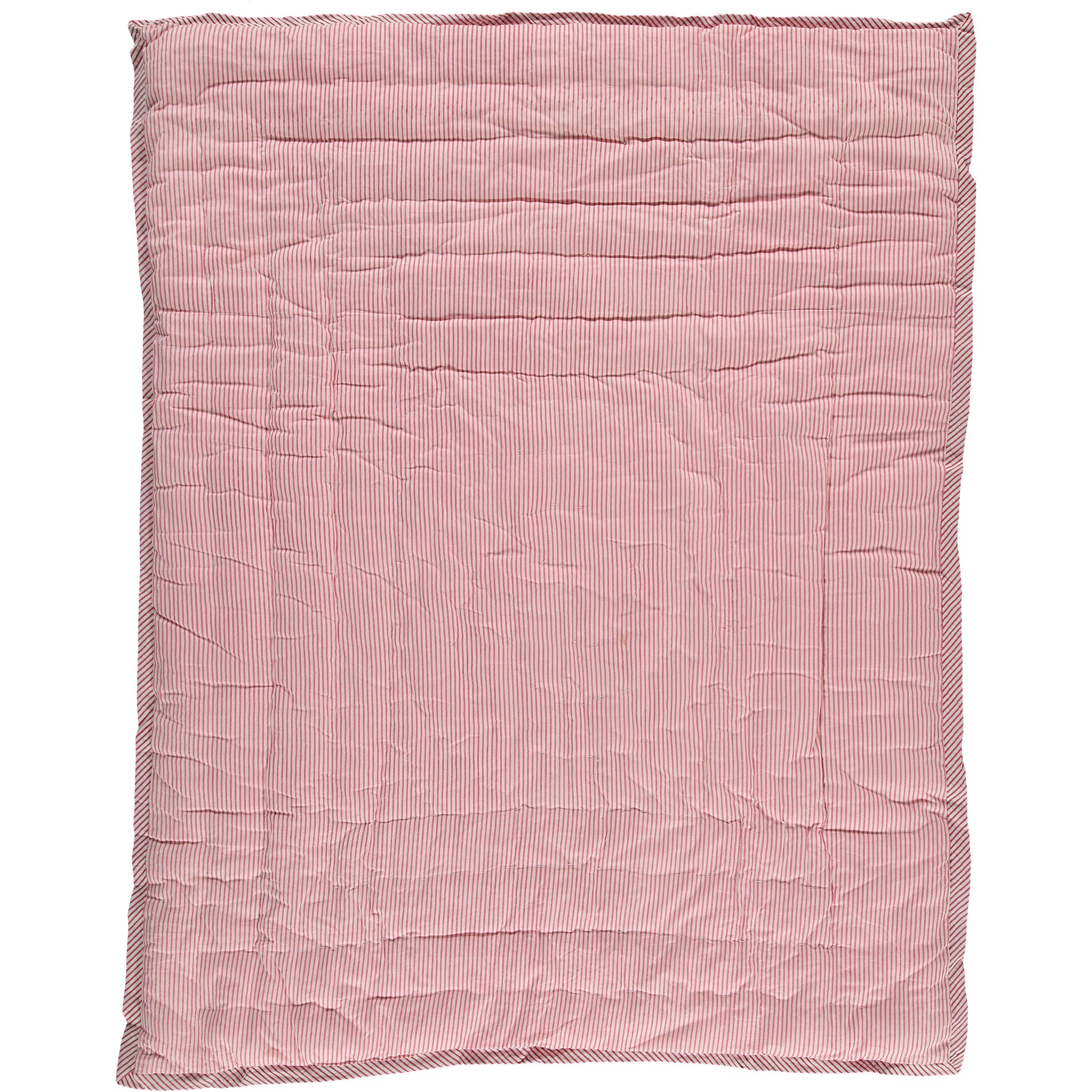 Pink mini elephant print double quilt