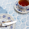 Blue Leaf Tablecloth